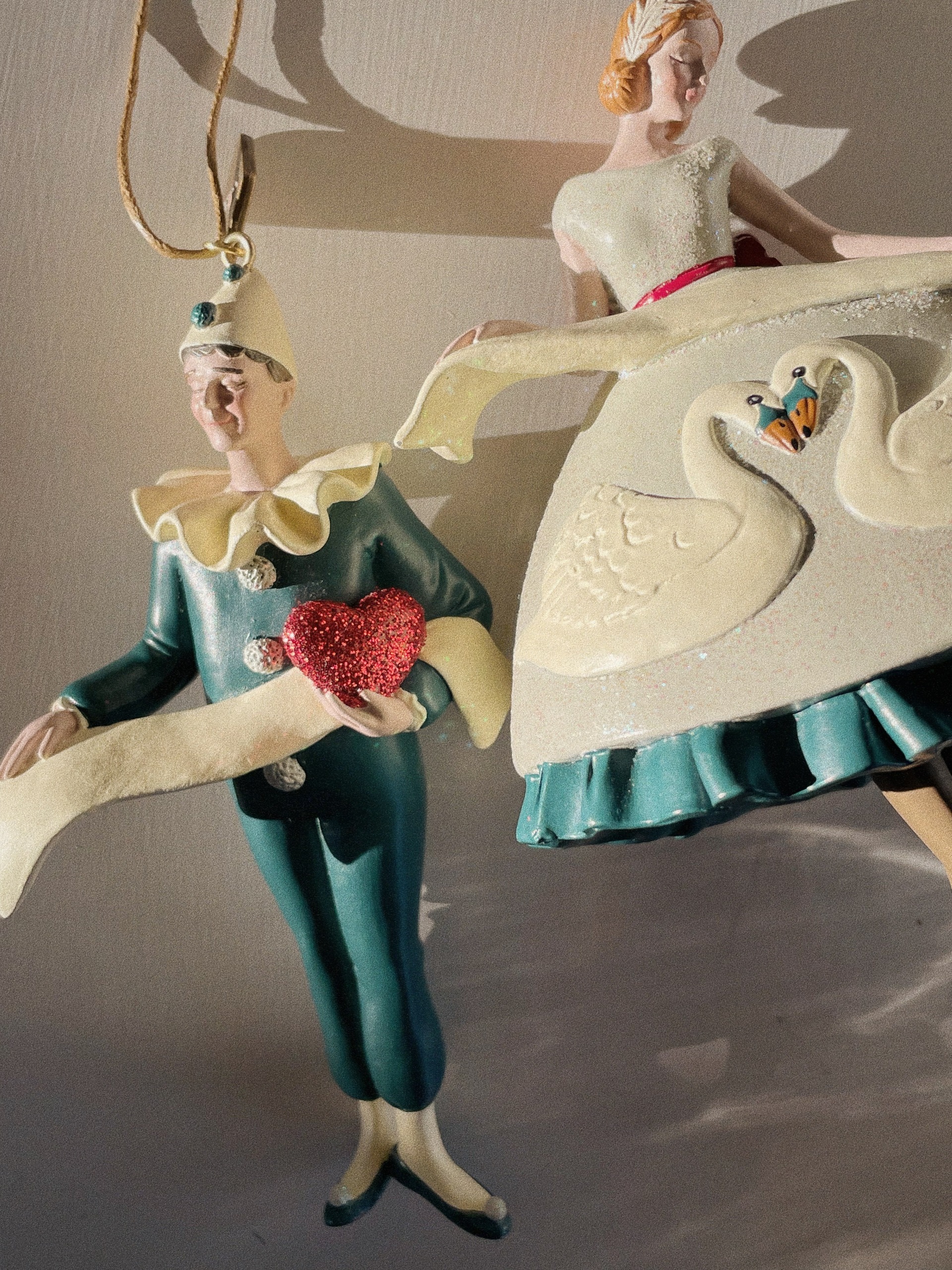 Zawieszka Christmas Swan Ballerina 1